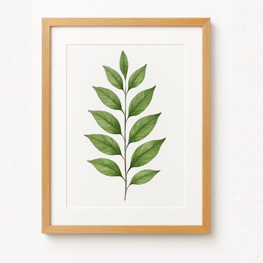 Framed Botanical Print